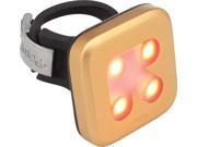Knog Blinder 4 Arrow USB Rechargeable Taillight Red LED~ Gold Body