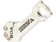 Profile Design Boa Stem 90mm~ 130degree~ 1 1 8 ~ Threadless Silver