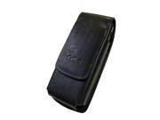 Cellet Max Strength Genuine Leather Slim Vertical Pouch For Motorola SLVR L6 L2 Krzr K1m Z3 W233 Z6tv more