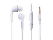 Samsung EO EG900BW White Stereo Headsets 3.5mm Jack For Galaxy S4 S5 Note 3 4 Edge