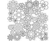 Crafter s Workshop Templates 12 X12 Flowers