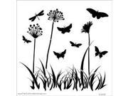 Crafter s Workshop Templates 12 X12 Butterfly Meadow