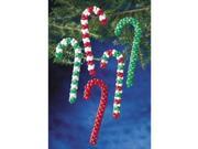 Holiday Beaded Ornament Kit Candy Cane Assortment