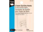 Swim Suit Bra Hook 1 2 2 Pkg Clear