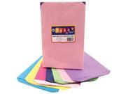 Pinch Bottom Paper Bags 6 X9 28 Pkg Assorted Colors