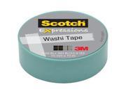 3M Washi Tape .59 X393 15mmx10m Pastel Blue