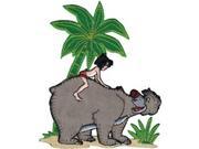 Disney Jungle Book Mowgli With Baloo Iron On Applique