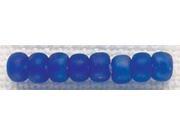 Mill Hill Glass Beads Size 6 0 4mm 5.2 Grams Pkg Frosted Periwinkle