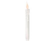 LED Taper Candle 7.5 1 Pkg White