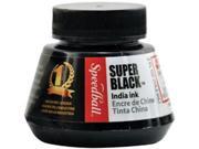 Speedball India Ink 2 Ounces Super Black