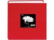Cloth Photo Album With Frame 9 X9 Apple Red