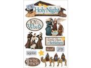 Paper House 3 D Sticker Holy Night