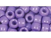 Fun Pack Acrylic Pony Beads 250 Pkg Purple
