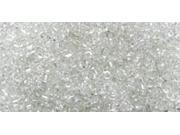 Jewelry Basics Glass Seed Beads 1.1oz 6 0 Clear E Beads