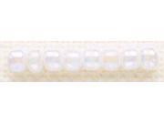 Mill Hill Glass Beads Size 6 0 4mm 5.2 Grams Pkg White Opal
