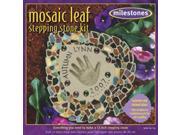 Mosaic Stepping Stone Kit Leaf