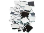 Mirrored Glass Tile 100 Pkg Square Assorted