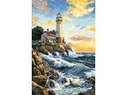 Gold Collection Rocky Point Counted Cross Stitch Kit 11 X17