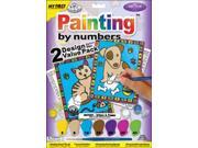 My First Paint By Number Kit 8 3 4 X11 3 8 2 Pkg Kitten Puppy