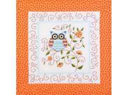 Owl Quilt Blocks Stamped Cross Stitch 15 X15 6 Pkg