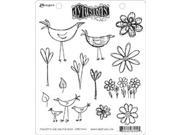 Dyan Reaveley s Dylusions Cling Stamp Collection How Does Your Garden Grow