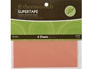 Super Tape Double Sided Sheets 4 Pkg 5.5 X4.5