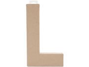 Paper Mache Letter 8 X5 1 2 Letter L