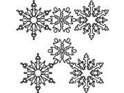 Quilt Stencils By Julie Mullin 7 10 Snowflakes