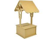 Beyond The Page MDF Wishing Well 24 X11.75 X11.75 610x300x300mm