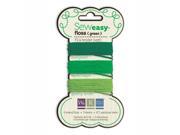 Sew Easy Floss Carded 26.1 Yards Green