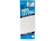 Permanent Adhesive Vinyl Letters 6 White
