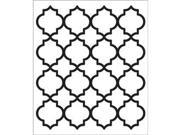 Folkart Painting Stencils 8.5 X10 Moroccan Tile