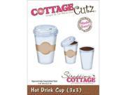 CottageCutz Die 3 X3 Hot Drink Cup