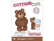 CottageCutz Die 3 X3 Mr. Snuggles