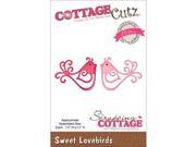 CottageCutz Elites Die 1.5 X1.2 Sweet Lovebirds