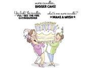 Art Impressions Girlfriends Cling Rubber Stamp 9 X4.5 Giant Cake