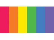 Quilling Paper Mixed Colors .125 100 Pkg Rainbow 6 Colors