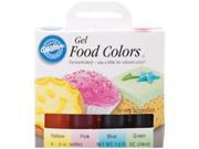 Gel Food Coloring Set 4 Pkg Easter