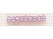 Mill Hill Glass Beads Size 8 0 3mm 6.0 Grams Pkg Opal Lilac