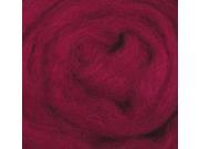 Wool Roving 12 .22 Ounce Magenta