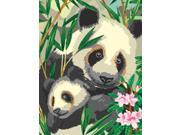 Junior Small Paint By Number Kit 8 3 4 X 11 3 4 Panda Baby