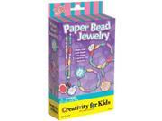 Creativity For Kids Activity Kits Paper Bead Jewelry makes 4