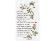 The Lord s Prayer Counted Cross Stitch Kit 5 1 2 X10 14 Count