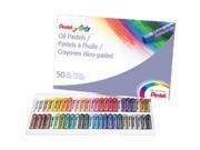 Oil Pastel Set With Carrying Case 45 Color Set Assorted 50 Set