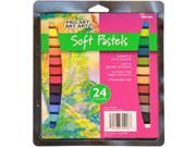 Pro Art Artist Pastels 24 Pkg Assorted Colors