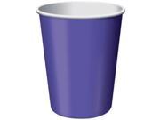 Paper Hot Cold Cups 9 Ounces 24 Pkg Purple