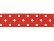 Polka Dot Ribbon GG 1 1 2 9 Feet Red