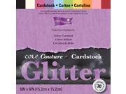 Core dinations Core Couture Cardstock Pack 6 X6 30 Pkg Glitter