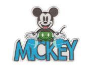 Disney Mickey Mouse Mickey With Name Iron On Applique