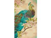 Indian Peacock Counted Cross Stitch Kit 9 X15